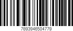 Código de barras (EAN, GTIN, SKU, ISBN): '7893946504779'