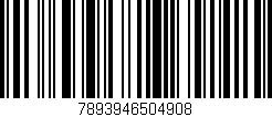 Código de barras (EAN, GTIN, SKU, ISBN): '7893946504908'