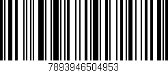 Código de barras (EAN, GTIN, SKU, ISBN): '7893946504953'