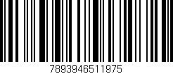 Código de barras (EAN, GTIN, SKU, ISBN): '7893946511975'