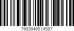 Código de barras (EAN, GTIN, SKU, ISBN): '7893946514587'