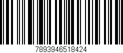 Código de barras (EAN, GTIN, SKU, ISBN): '7893946518424'