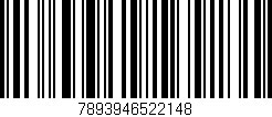 Código de barras (EAN, GTIN, SKU, ISBN): '7893946522148'