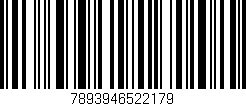 Código de barras (EAN, GTIN, SKU, ISBN): '7893946522179'