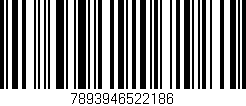Código de barras (EAN, GTIN, SKU, ISBN): '7893946522186'