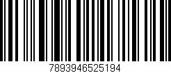 Código de barras (EAN, GTIN, SKU, ISBN): '7893946525194'