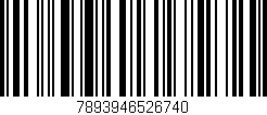 Código de barras (EAN, GTIN, SKU, ISBN): '7893946526740'