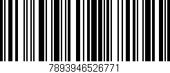 Código de barras (EAN, GTIN, SKU, ISBN): '7893946526771'