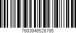 Código de barras (EAN, GTIN, SKU, ISBN): '7893946526795'