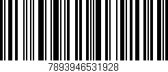 Código de barras (EAN, GTIN, SKU, ISBN): '7893946531928'