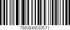 Código de barras (EAN, GTIN, SKU, ISBN): '7893946533571'