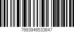 Código de barras (EAN, GTIN, SKU, ISBN): '7893946533847'