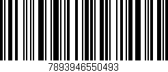 Código de barras (EAN, GTIN, SKU, ISBN): '7893946550493'
