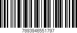 Código de barras (EAN, GTIN, SKU, ISBN): '7893946551797'
