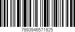 Código de barras (EAN, GTIN, SKU, ISBN): '7893946571825'