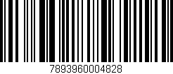 Código de barras (EAN, GTIN, SKU, ISBN): '7893960004828'