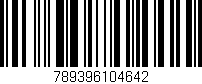 Código de barras (EAN, GTIN, SKU, ISBN): '789396104642'