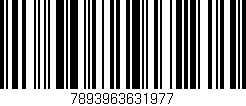 Código de barras (EAN, GTIN, SKU, ISBN): '7893963631977'