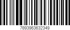 Código de barras (EAN, GTIN, SKU, ISBN): '7893963632349'