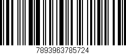 Código de barras (EAN, GTIN, SKU, ISBN): '7893963785724'
