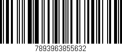 Código de barras (EAN, GTIN, SKU, ISBN): '7893963855632'