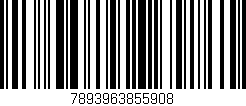 Código de barras (EAN, GTIN, SKU, ISBN): '7893963855908'
