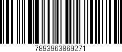Código de barras (EAN, GTIN, SKU, ISBN): '7893963869271'