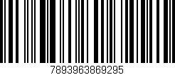Código de barras (EAN, GTIN, SKU, ISBN): '7893963869295'