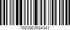 Código de barras (EAN, GTIN, SKU, ISBN): '7893963894341'