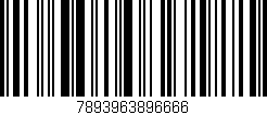 Código de barras (EAN, GTIN, SKU, ISBN): '7893963896666'