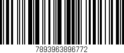 Código de barras (EAN, GTIN, SKU, ISBN): '7893963896772'