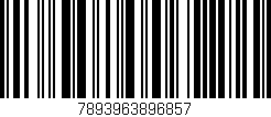 Código de barras (EAN, GTIN, SKU, ISBN): '7893963896857'
