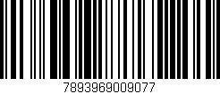 Código de barras (EAN, GTIN, SKU, ISBN): '7893969009077'
