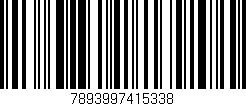 Código de barras (EAN, GTIN, SKU, ISBN): '7893997415338'
