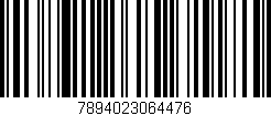Código de barras (EAN, GTIN, SKU, ISBN): '7894023064476'