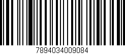 Código de barras (EAN, GTIN, SKU, ISBN): '7894034009084'