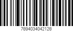 Código de barras (EAN, GTIN, SKU, ISBN): '7894034042128'