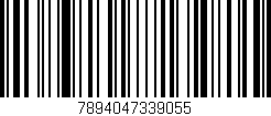 Código de barras (EAN, GTIN, SKU, ISBN): '7894047339055'