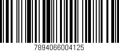 Código de barras (EAN, GTIN, SKU, ISBN): '7894066004125'