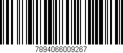 Código de barras (EAN, GTIN, SKU, ISBN): '7894066009267'