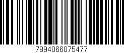 Código de barras (EAN, GTIN, SKU, ISBN): '7894066075477'