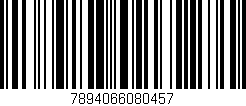Código de barras (EAN, GTIN, SKU, ISBN): '7894066080457'