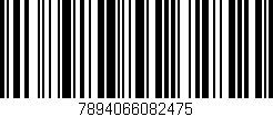Código de barras (EAN, GTIN, SKU, ISBN): '7894066082475'