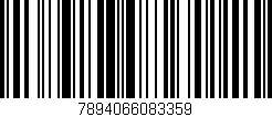 Código de barras (EAN, GTIN, SKU, ISBN): '7894066083359'