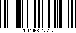 Código de barras (EAN, GTIN, SKU, ISBN): '7894066112707'
