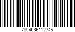 Código de barras (EAN, GTIN, SKU, ISBN): '7894066112745'