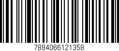 Código de barras (EAN, GTIN, SKU, ISBN): '7894066121358'
