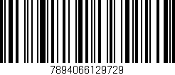 Código de barras (EAN, GTIN, SKU, ISBN): '7894066129729'