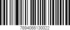 Código de barras (EAN, GTIN, SKU, ISBN): '7894066130022'
