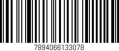 Código de barras (EAN, GTIN, SKU, ISBN): '7894066133078'
